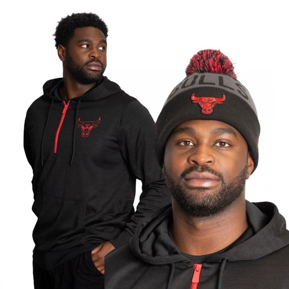 Beanie with best sale hoodie