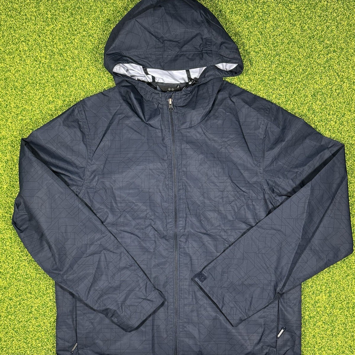 Levi's Commuter Pro Size XL Rain Windbreaker Zip Hooded Jacket