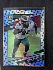 2021 Optic Premium SP DEREK BARNETT Eagles #11 SILVER HOLO GRADE READY MINT!