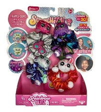 SCRUNCHMEIZ RAINBOW GLITZ 4 SERIES 1 COLLECTIBLE NEW