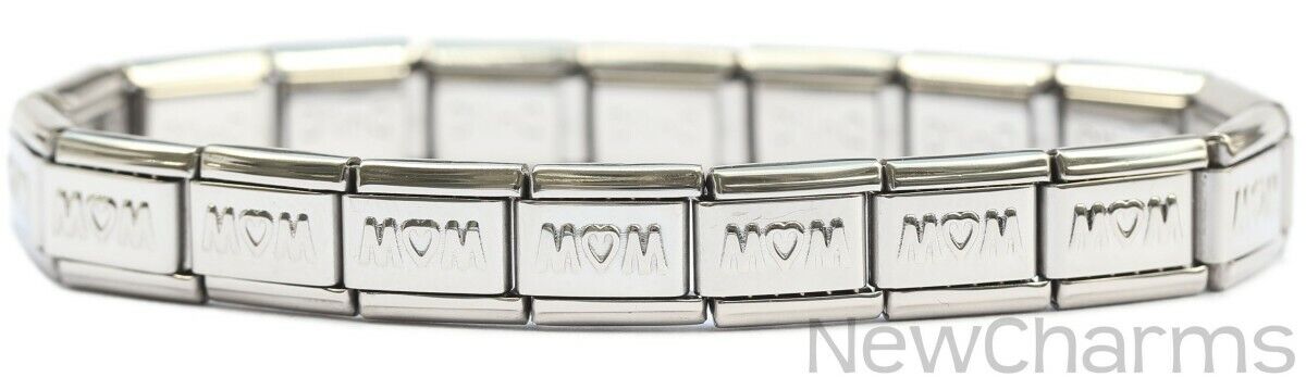 Starter Bracelet | Silver Daughter Plaque Charm