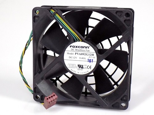 Foxconn PVA092G12H-P17-AE 92x25mm Fan Lüfter Kühler Cooler 4-Pin
