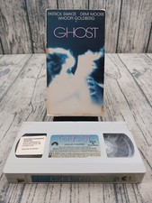 Ghost (VHS, 1990, White Tape, Entertainment Tonight Pre-Viewed) RARE! Pre-Owned