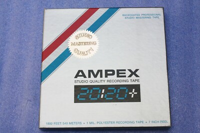 AMPEX Tape 7'' Coil AMPEX Reel -Used