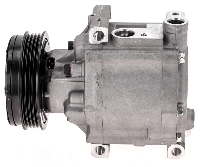 Compresor de aire acondicionado OEM Denso SCSA08C se adapta a Subaru Legacy, Outback QR Foto 3 de 4