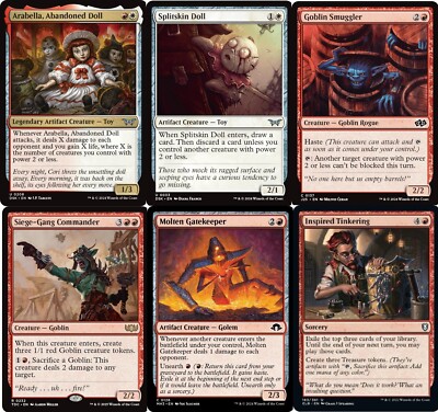 MTG Commander EDH Deck Arabella, Abandoned Doll 100 Magic Cards Custom Deck - NM | eBay MTG Commander EDH Deck Arabella, Abandoned Doll 100 Magic Cards Custom Deck - NM | eBay