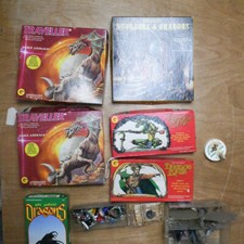 Huge Lot of Painted DnD Metal Figures with Boxes