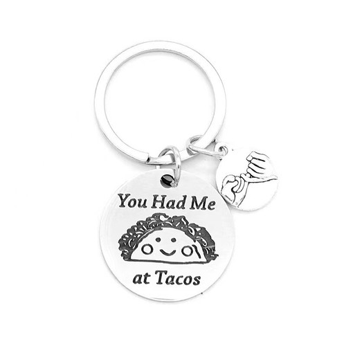 Stainless Steel Keychain Engraved To My Love Gift to Family KeyRing Key Chain