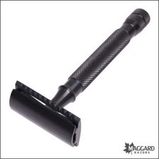 Maggard Razors MR18 Black Stainless Steel Handle Safety Razor with V3 Head