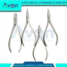 Alicates para formar metales artesanales, para hacer bucles, curvas, ángulos, anillos | Juego de 4