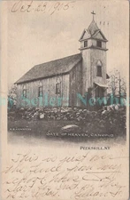 Peekskill NY - GATE OF HEAVEN CHURCH AT CANOPUS LAKE - Postcard