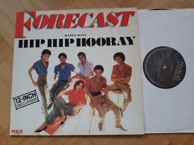 Forecast - Happy Days Hip Hip Hooray/ Dias alegre 12'' Disco Vinyl