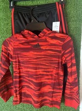Adidas BRT Red Kids 4T 2 Piece Set