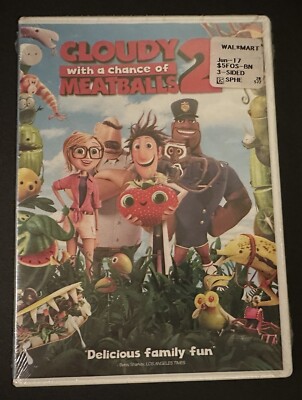 Cloudy With A Chance Of Meatballs 2 DVD NEW AND SEALED 