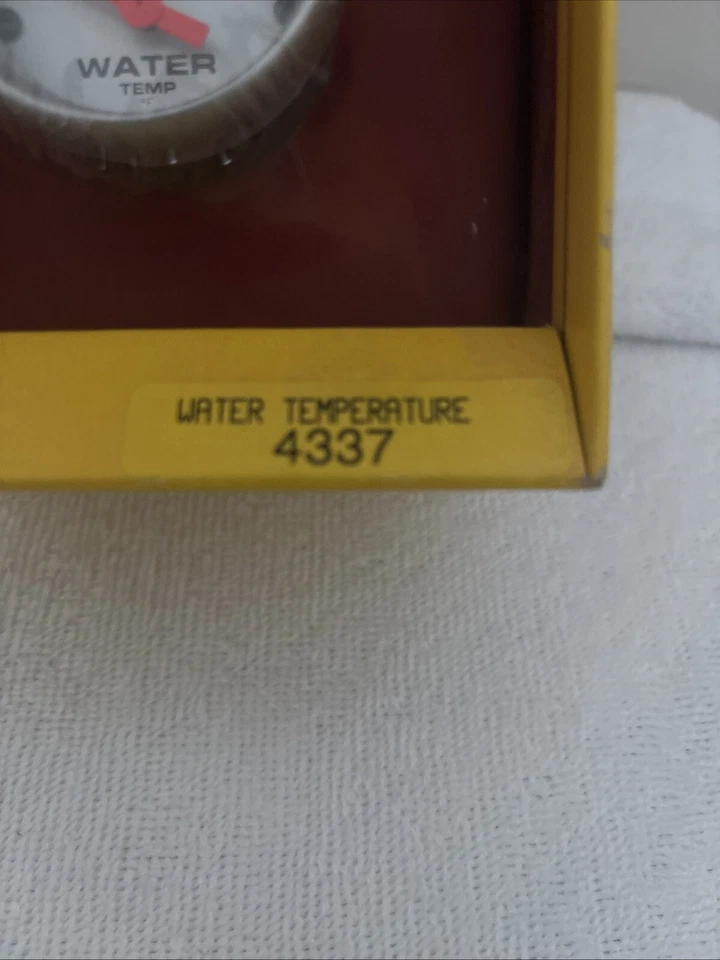Auto Meter 4337 Ultra Lite Electric Water Temperature Gauge Temp 100 - 250 Deg - Image 2 of 4