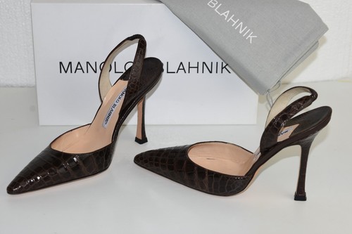 $5400 NEW Manolo Blahnik CAROLYNE 105 