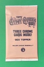 2021 TOPPS GYPSY QUEEN CHROME BOX TOPPER SEALED PACK