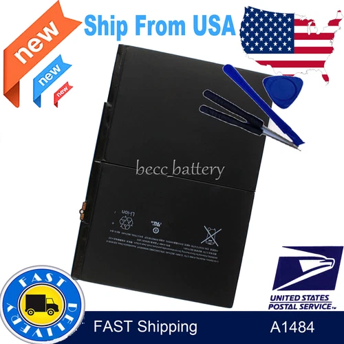 Battery Replacement for iPad 7 8 9 Generation 8820 mAh A2270 A2197 A2200 A2198