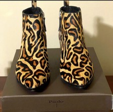 Linea Paolo Woman Real Fur Printed Calf Hair Size: 8M