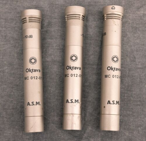 Oktava MC-012-01 Microphones, Set of Three
