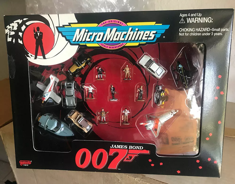 Micro Machines James Bond 007 - Vintage Toy Set MIB