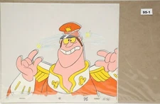 Back To The Future Original Production Drawing And Cel 95-1 Used Cond.