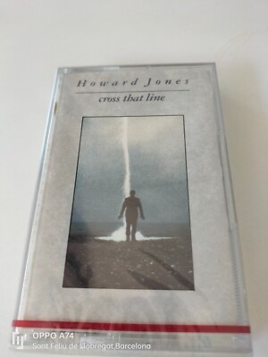 RAR CASSETTE. HOWARD JONES. CROSS THAT LINE. NEAR MINT