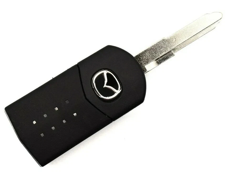 OEM 2012 Mazda 3 entrada sin llave control remoto coche llave abatible FOB BGBX1T478SKE125-01 LLAVERO Foto 4 de 4