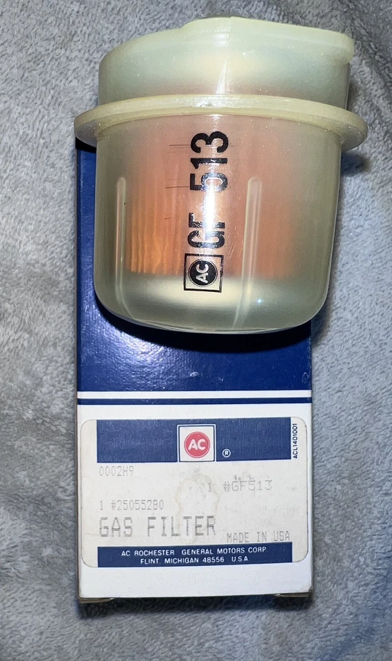 Топливный фильтр переменного тока Delco GF513, 1985-89 Chevy-Geo Spectrum, 87 и 89 Subaru - Изображение 4 из 4