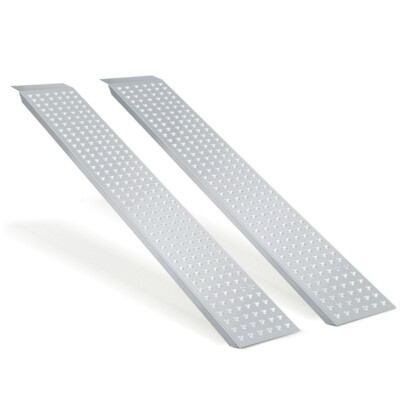 2X Auffahrrampe PKW Rampe Auffahrschiene Laderampe 400kg Verladerampe Auto