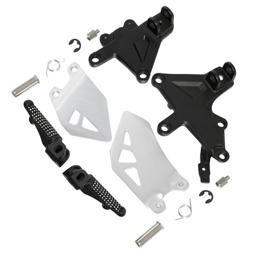 Front Rider Foot Peg Rest Bracket Set Fit For Kawasaki Ninja ZX10R ZX 10R 11-20 - Picture 7 of 12