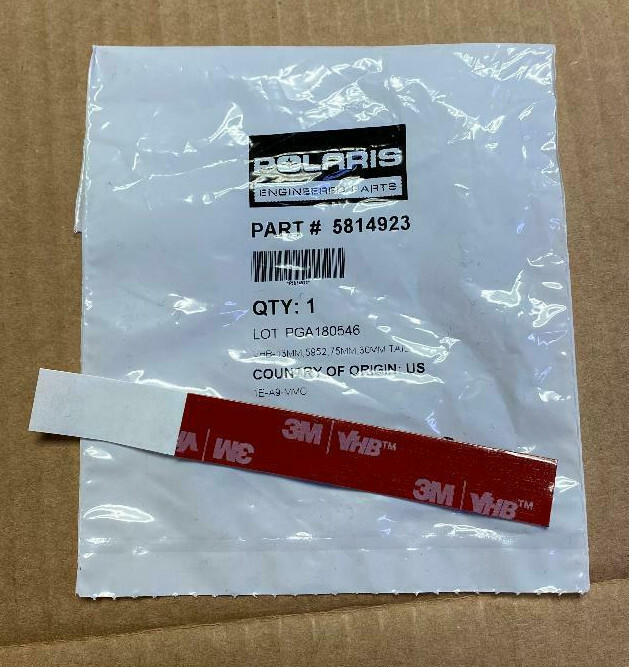 Polaris Indian 3M VHB-13MM,5952,75MM 30MM TAIL 2021 Challenger 