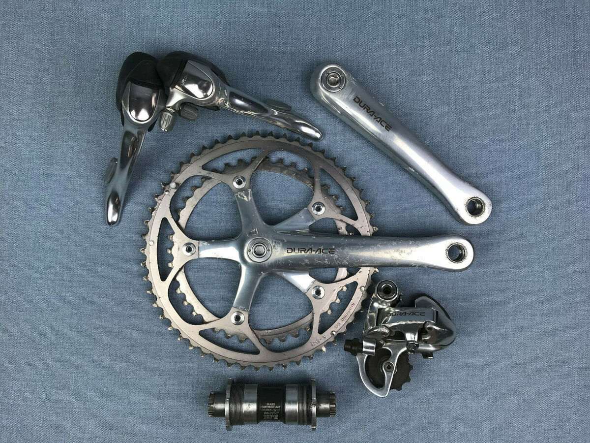 Shimano Dura Ace 7700 9 speed Groupset Group Kit | eBay Shimano Dura Ace 7700 9 speed Groupset Group Kit | eBay