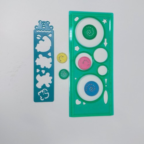Arts & Crafts Lot Kids Stencils Tupperware Alphabet Melissa & Doug Dolls Animals - Picture 18 of 20