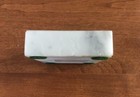 Etched Art On Marble Base Paperweight Oil Gusher — photo 7
