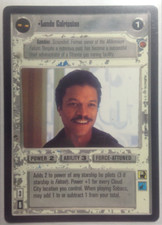 Decipher SWCCG Cloud City BB Light e Dark Side *scelta libera*