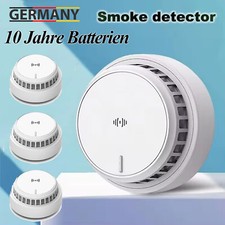Rauchmelder 10 Jahre Batterie 80dB Feuermelder Brandmelder Alarm 1stk-10stk DHL
