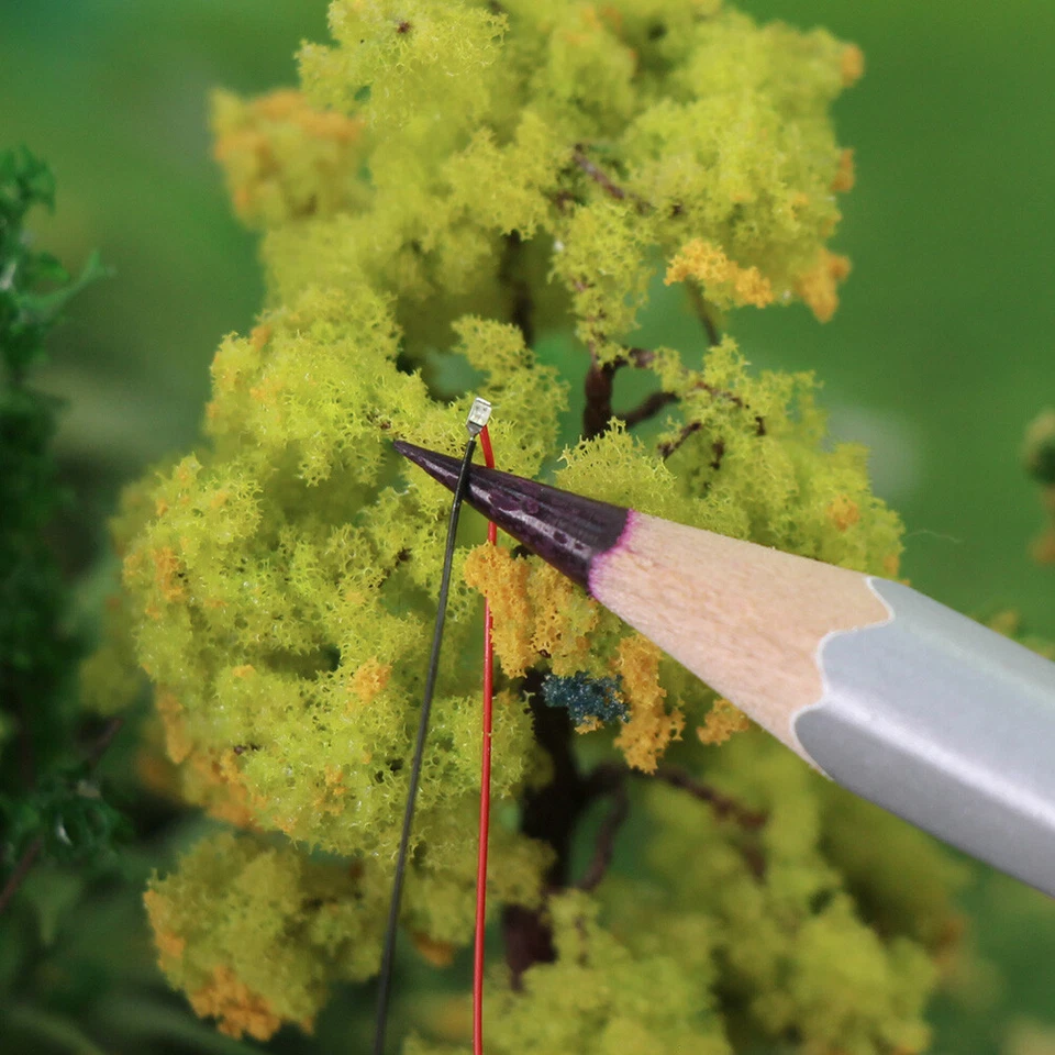 20pcs Pre-wired 32awg Wire SMD LED 0402 Lights Lamps Free Resistors L0402 - Image 3 of 4