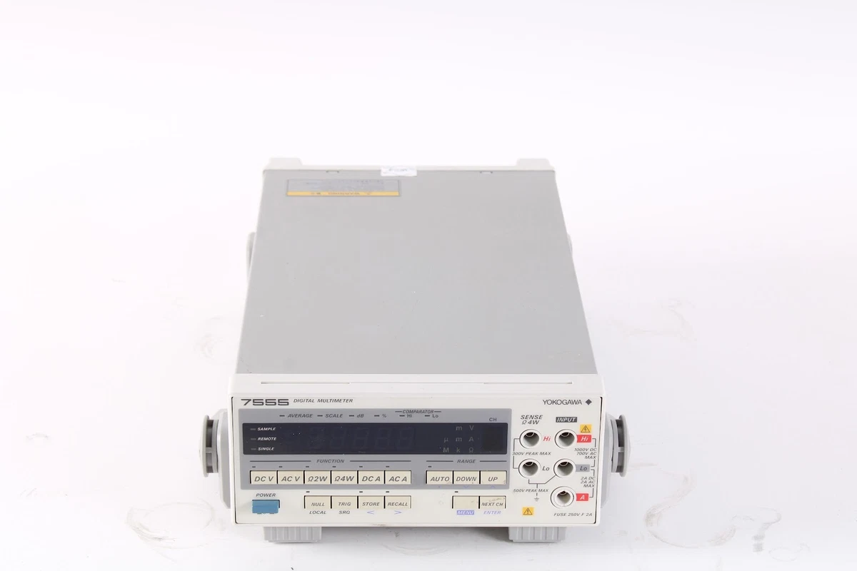 Yokogawa 7555 5 1/2 Digit Digital Multimeter