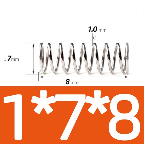 Compression Spring Steel 0.2 - 1mm Wire Dia 2mm - 12mm OD Small Pressure Springs - Picture 98 of 130