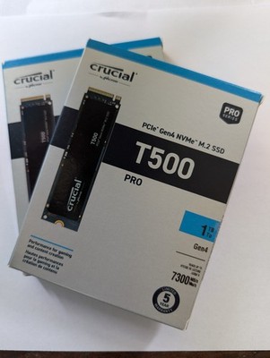Crucial T500 M.2 1 TB PCI Express 4.0 TLC NVMe