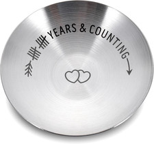 10 Year Anniversary Tin Gifts for Him Her, 10 Year Anniversary Wedding Gifts for