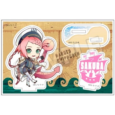 Sakura Haruno petitry Marine Look Acrylic Stand Naruto Shippuden Japan C681