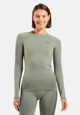 Odlo Damen Bl Top Crew Neck Long-Sleeve Performance Warm Eco 196191