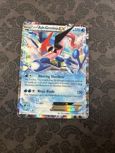 greninja pokemon card ebay EX Ultra Rare Full Art 198/167 Twilight Masquerade ex has been Knocked Out Greninja Card | eBay