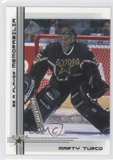 2000-01 ITG Be A Player Memorabilia Marty Turco #440 0a7
