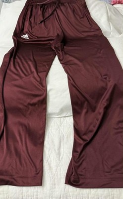 Adidas Unisex Warmup Pants Athletic Snap Closure down the leg Size Small