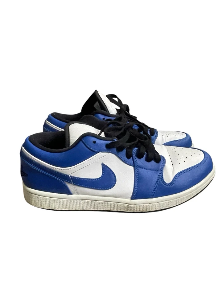 Nike Air Jordan Retro One Low Azul Real Para hombres 9 1/2  Foto 3 de 4