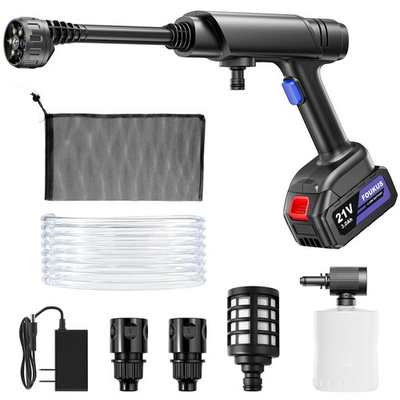 #ad Foukus FK 241104 Cordless Pressure Washer 1200 PSI 21V Battery Powered 6 in 1 $27.00