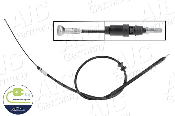 Handbremsseil Seilzug Hinten Links Oder Rechts FÜR Opel, Renault - AIC 76040-image